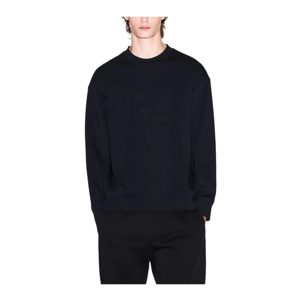 Armani Exchange Uomo Blu Felpe, 2XL, New,