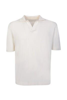 witte-v-hals-polo-shirt