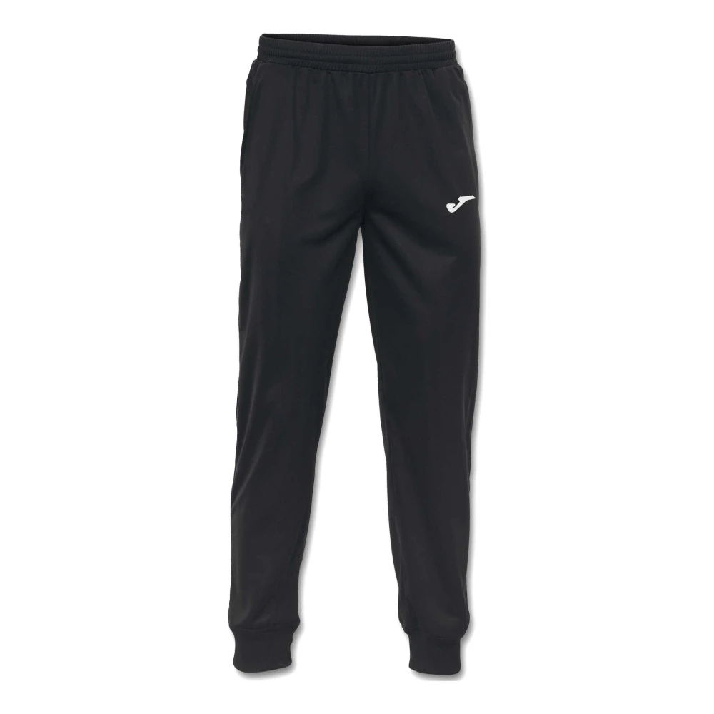 Joma Svarta Stadion Sweatpants med Ankelslips Black, Herr