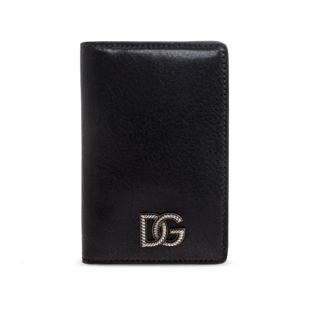 Dolce & Gabbana Men's Black Wallets & Cardholders, One Size, Dauphine Cardholder
