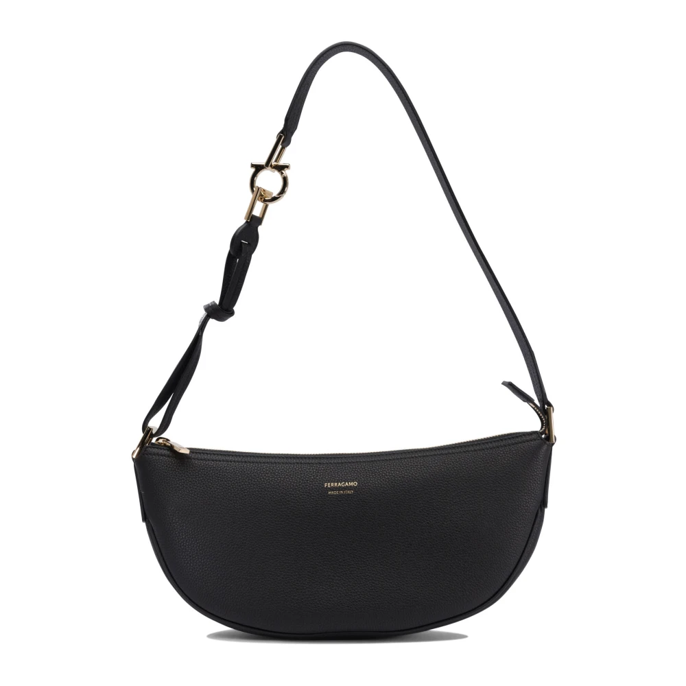 Ferragamo Women's Black Shoulder Bag For
