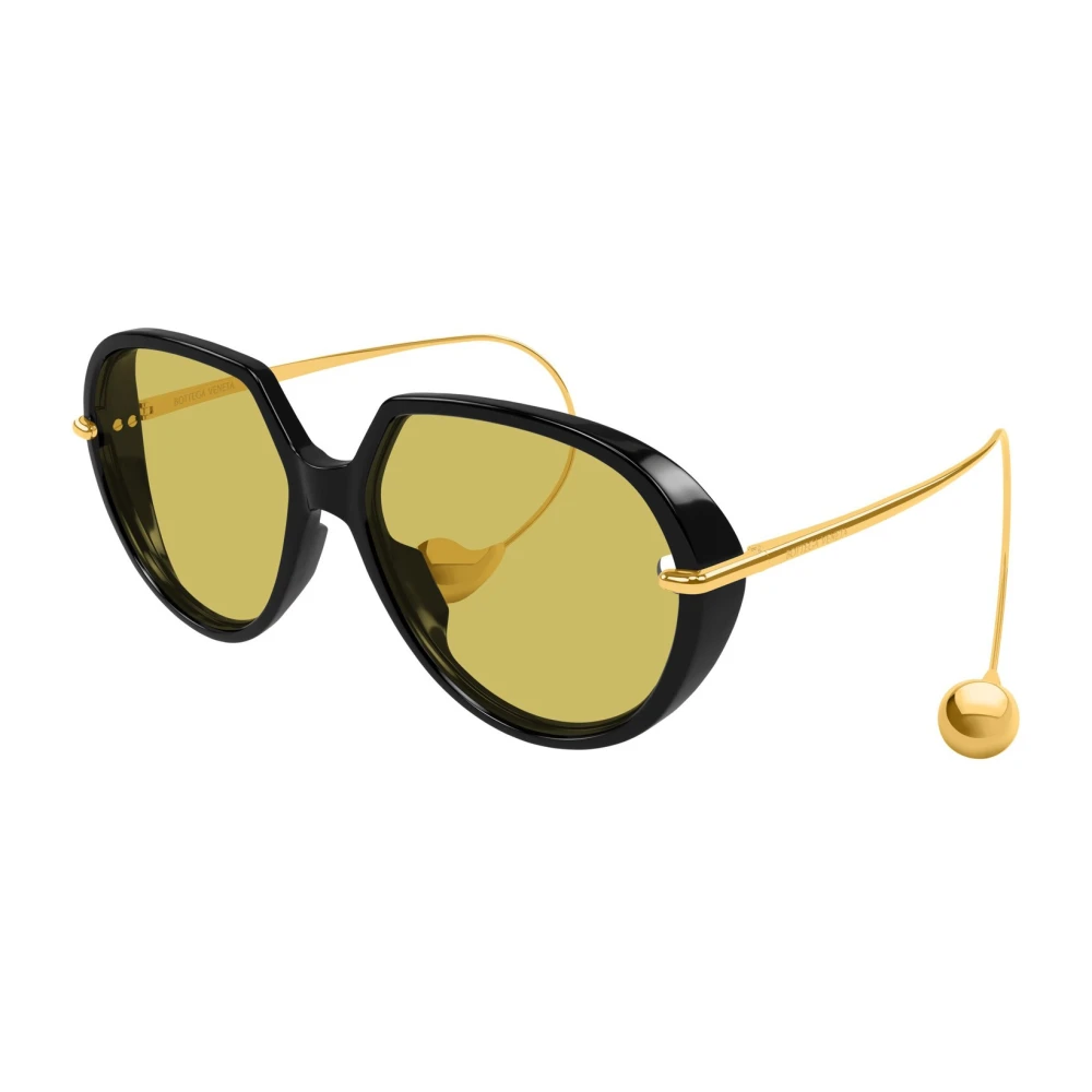 Bottega Veneta Unisex Nero Bv1436s 001 Sunglasses