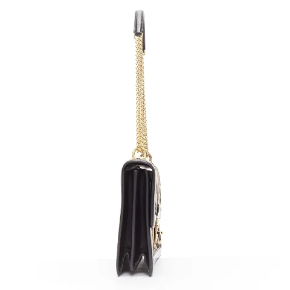 Dolce & Gabbana Pre-owned Velvet shoulder-bags Black Dames