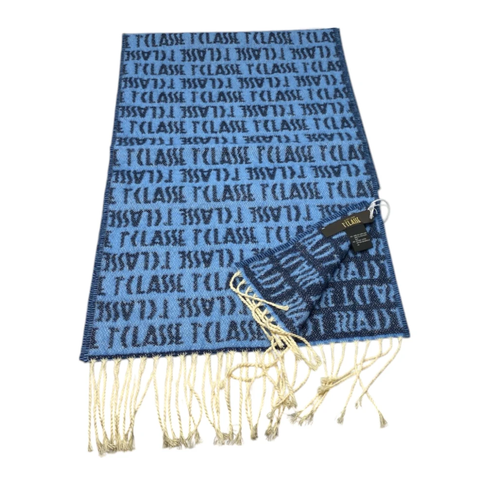Alviero Martini 1a Classe Modieuze Sjaal voor alle gelegenheden Blue Dames