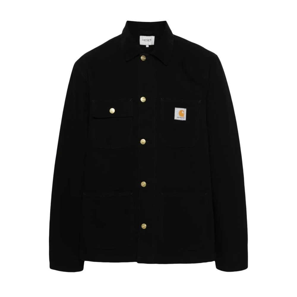 Carhartt Wip Men's Black Light Jackets, Xl, Michigan Jacket