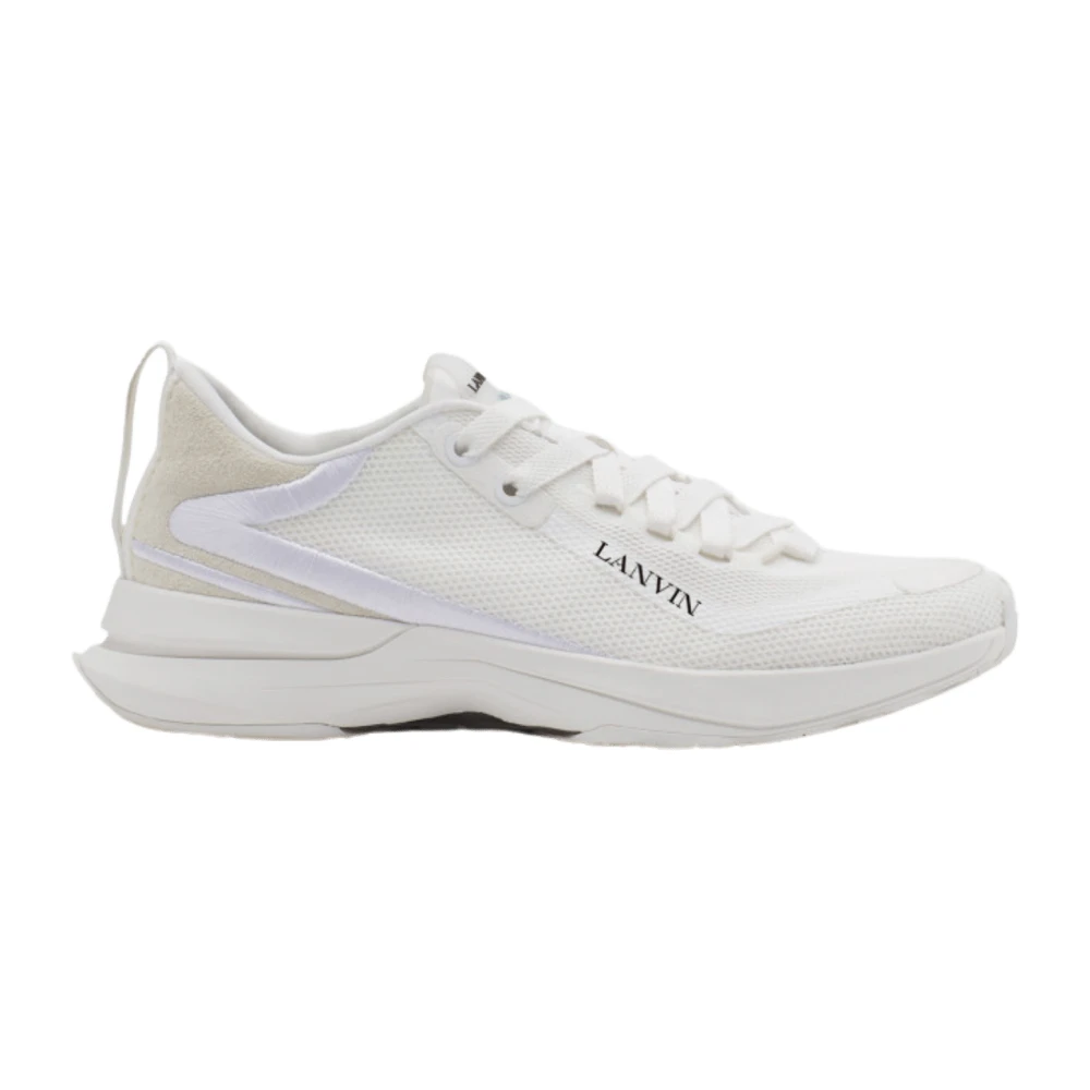 Lanvin Mesh Runner Lichtgewicht Sneakers Heren Schoenen Wit