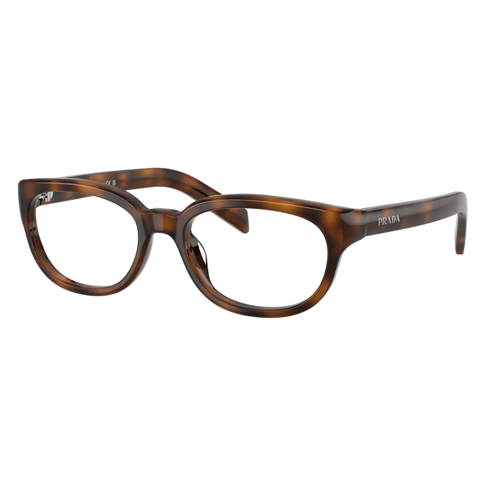 Prada Unisex Bruin D03vu Optische Montuur