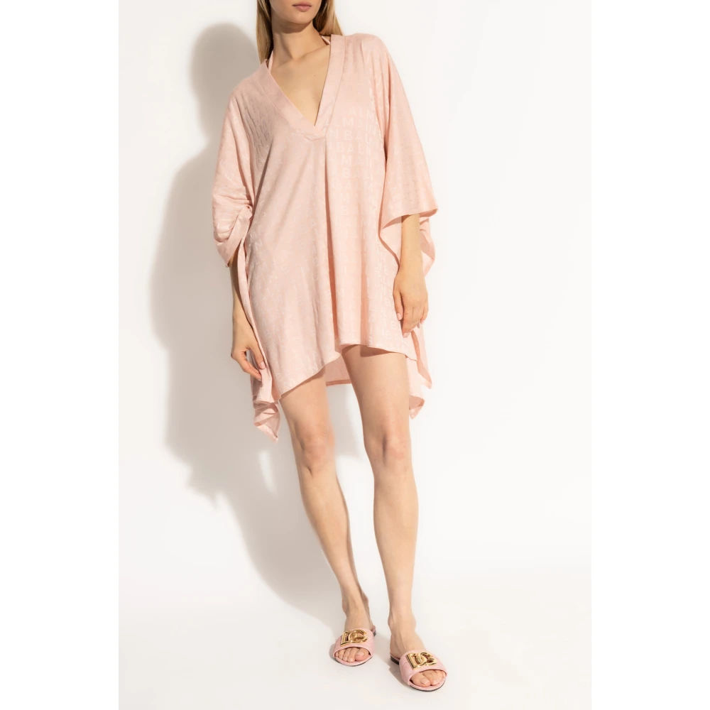 Balmain Korte strandjurk Pink Dames