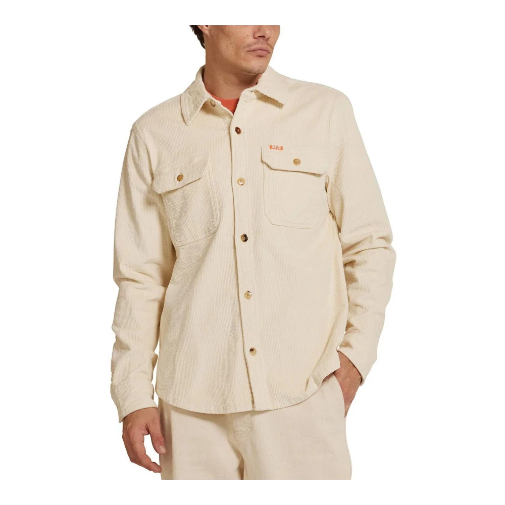 Deus Ex Machina Cord Vakantieshirt Beige Heren