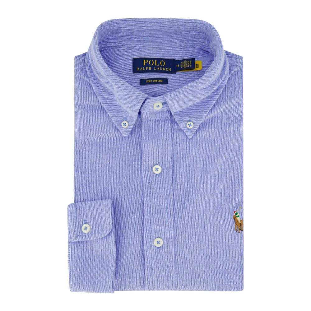 Polo Ralph Lauren Blauw casual overhemd met button-down kraag Blue Heren
