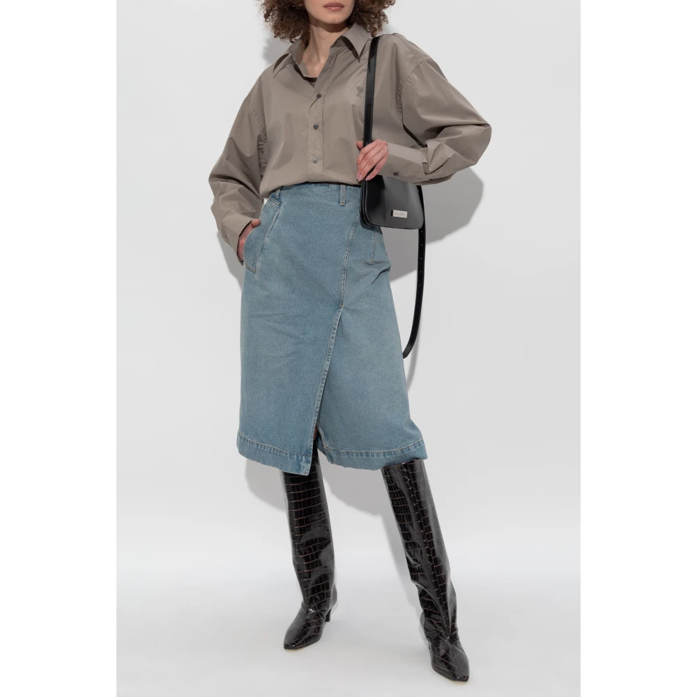 Victoria Beckham Denim rok Blue Dames