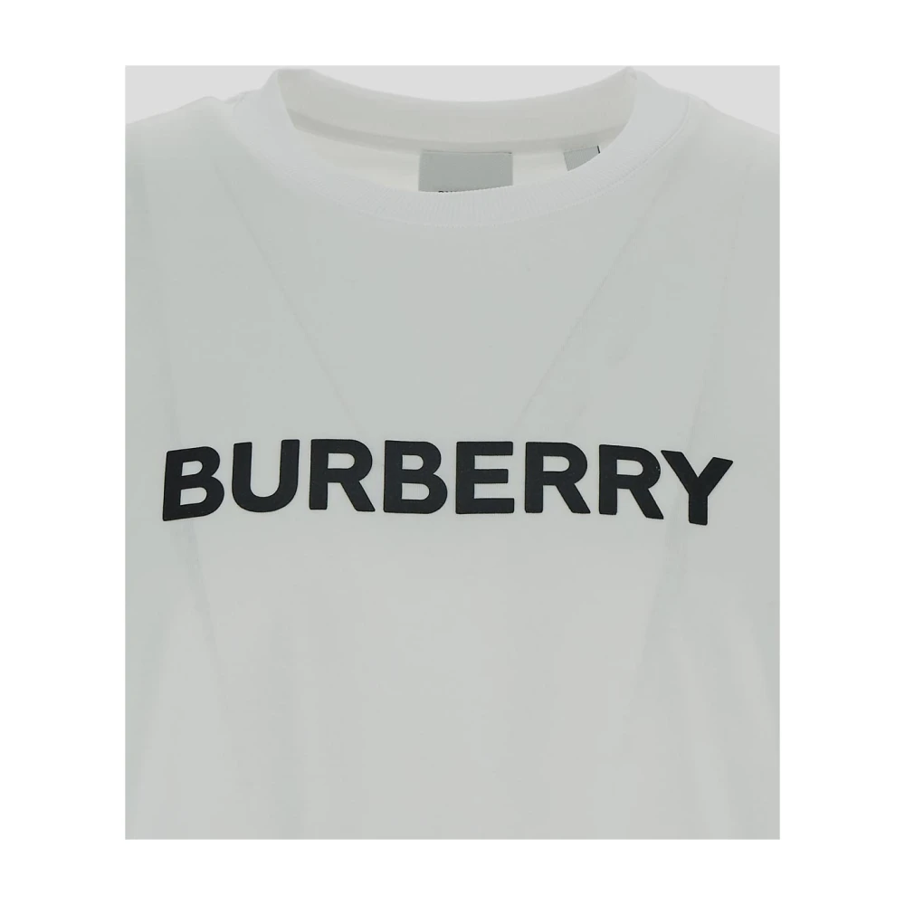 Burberry T-Shirts White Heren