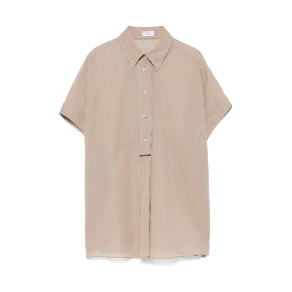 Blouses & Shirts > Shirts - - Brunello Cucinelli - Modalova