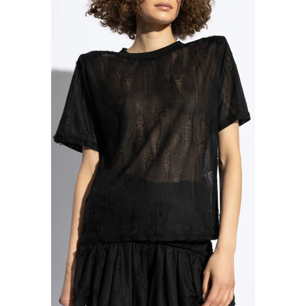 IRO T-shirt `Hisore` Black Dames