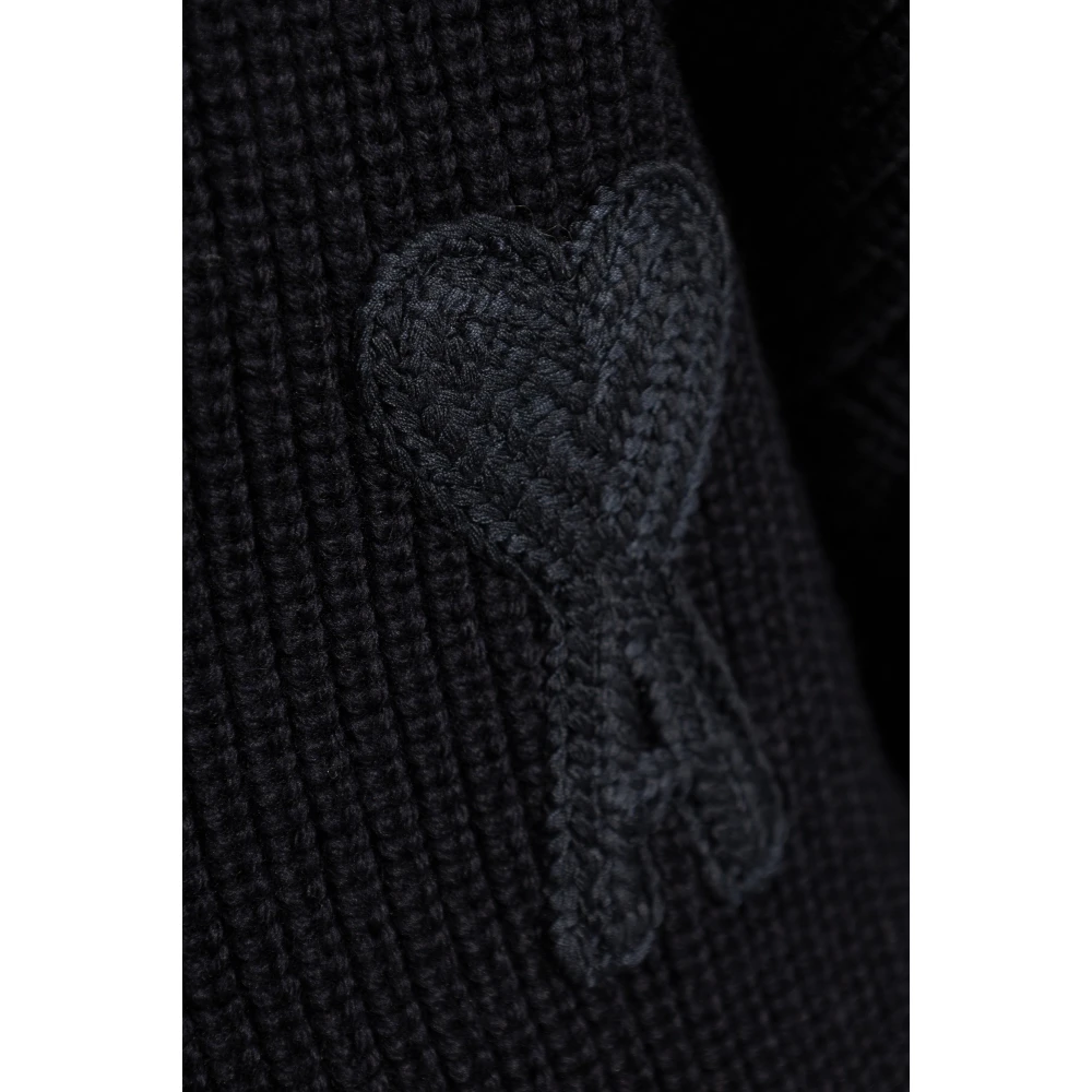 Ami Paris Trui met logo Blue Heren