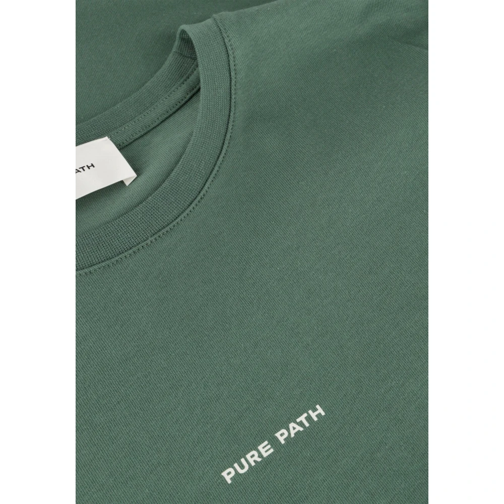 Pure Path Heren Polo & Crewneck T-shirts Green Heren