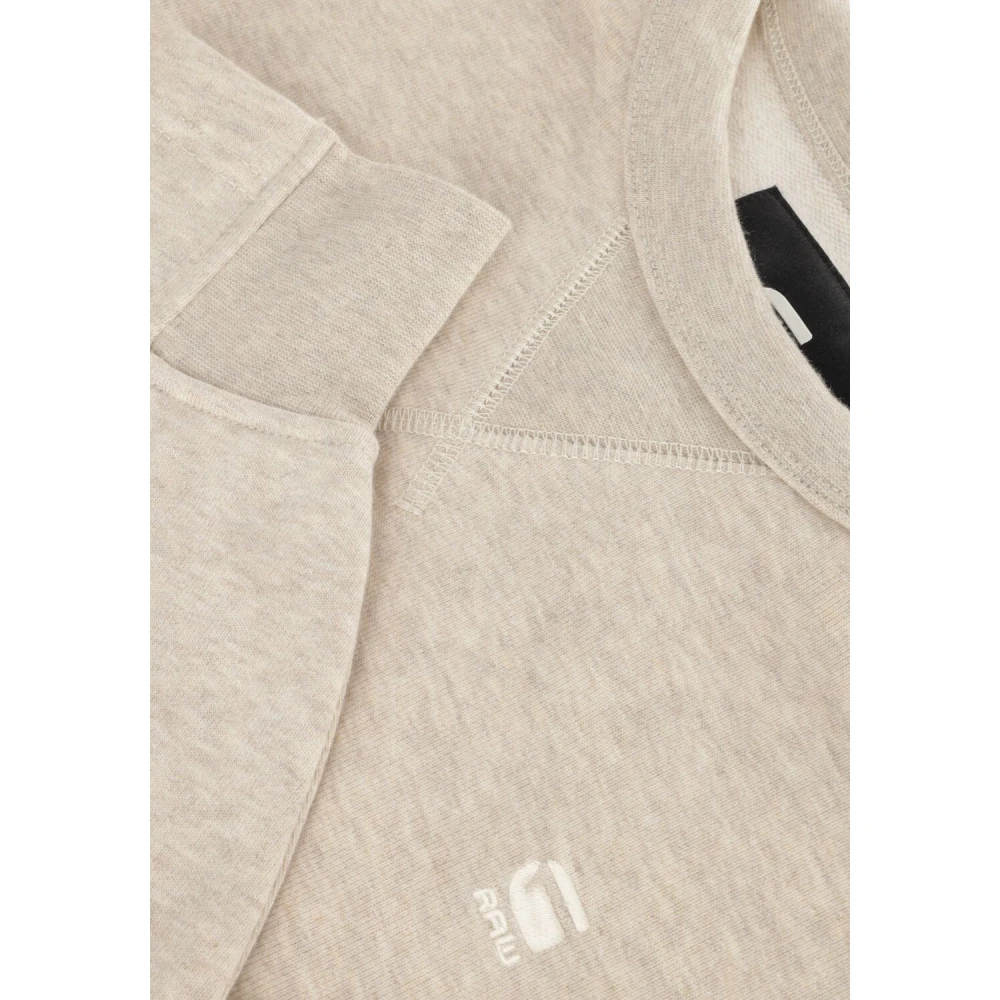 G-Star Heren Sweater Nifous R Stijl Beige Heren