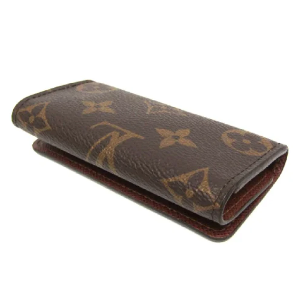 Louis Vuitton Vintage Pre-owned Canvas key-holders Brown Dames