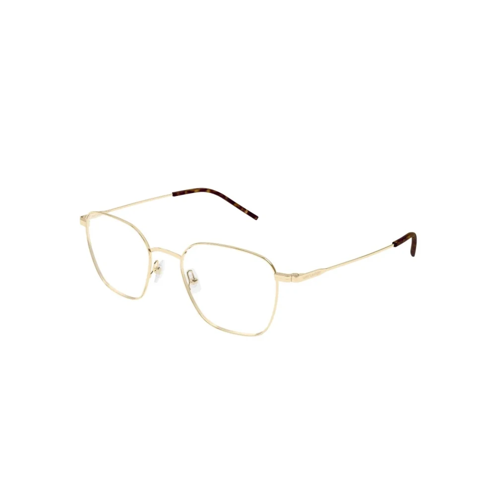 Saint Laurent Unisex Yellow Glasses, 50 Mm, Eyeglasses