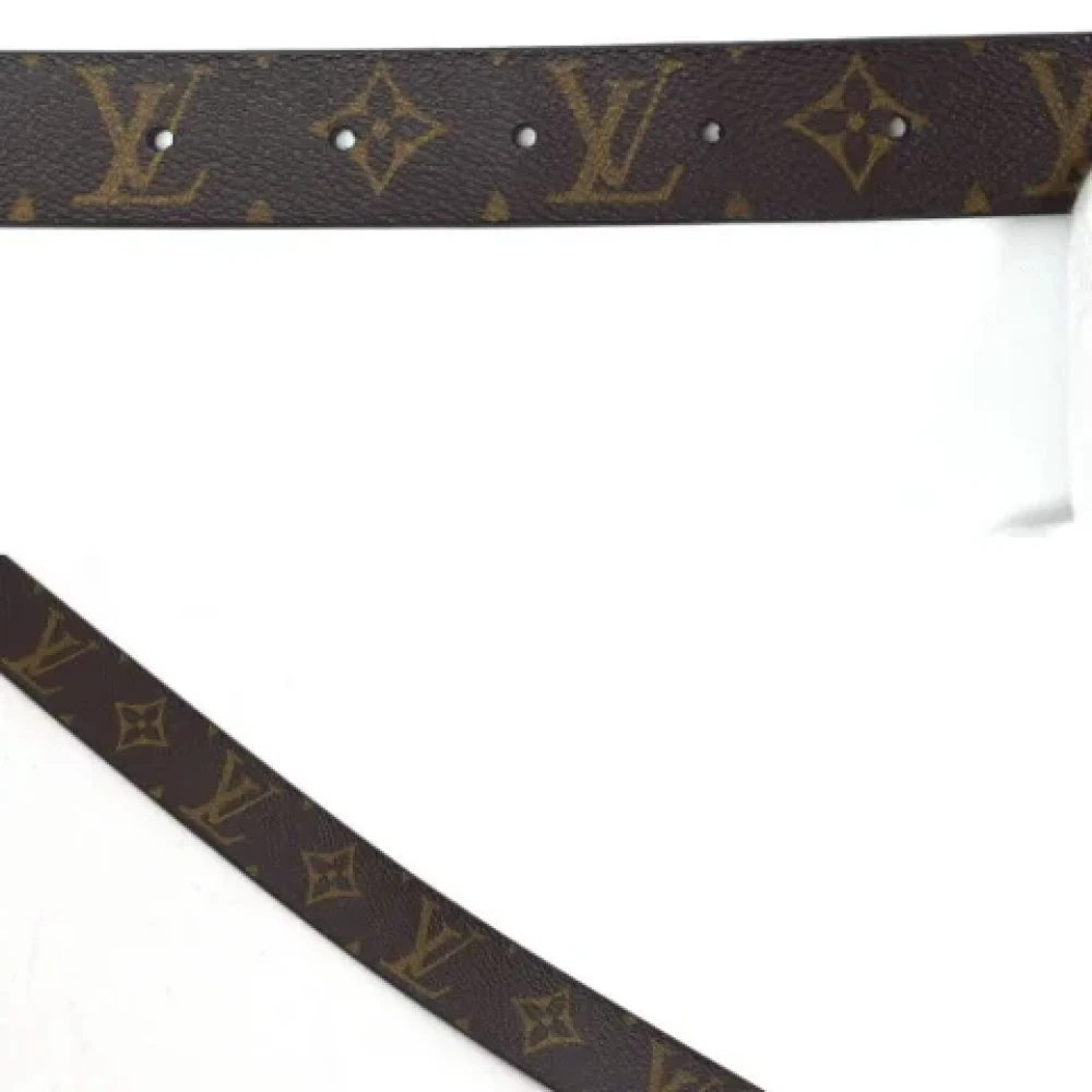 Louis Vuitton Vintage Pre-owned Leather belts Brown Heren