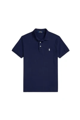 Anpassad Slim Fit Kortärmad Polo