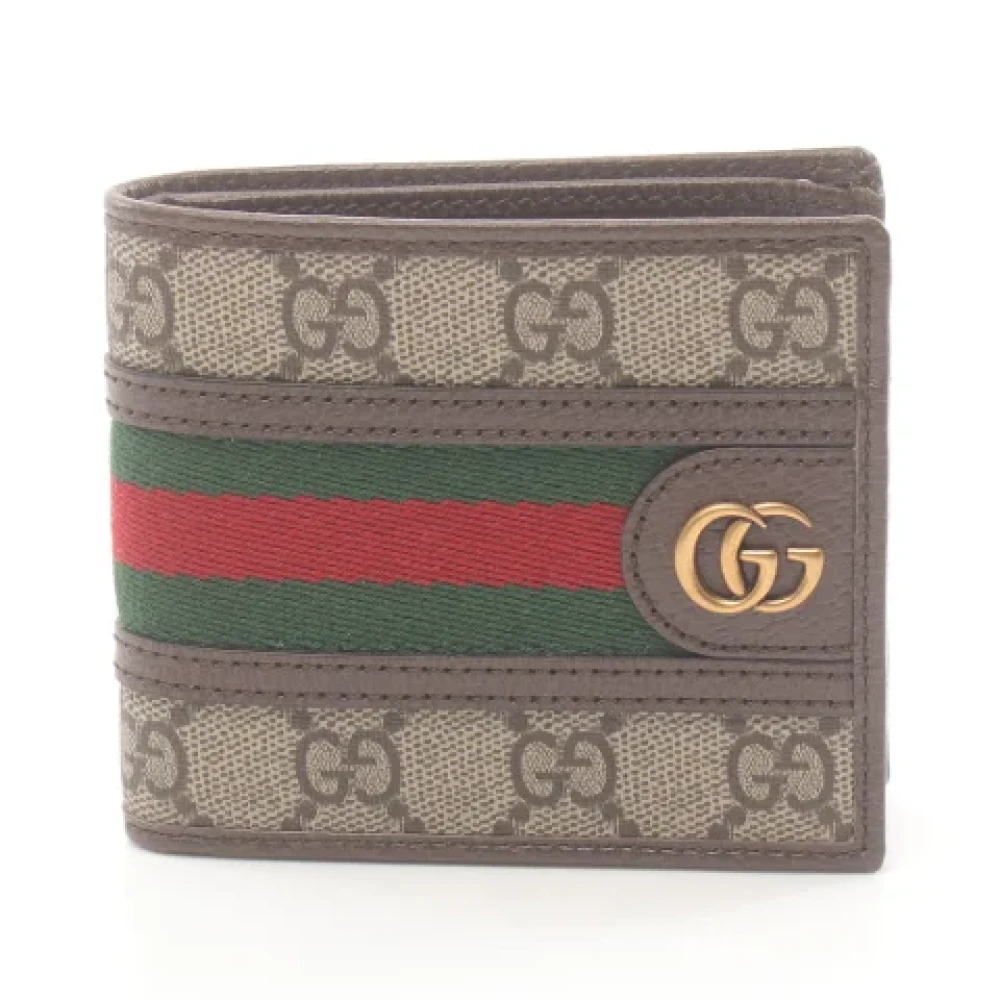 Gucci Vintage Pre-owned Leather wallets Multicolor Dames