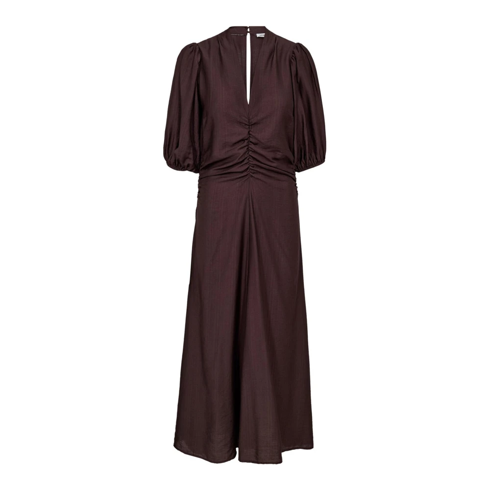 Co'couture Brown Maxi Dresses - Female - Midi Dresses - L - Dresses