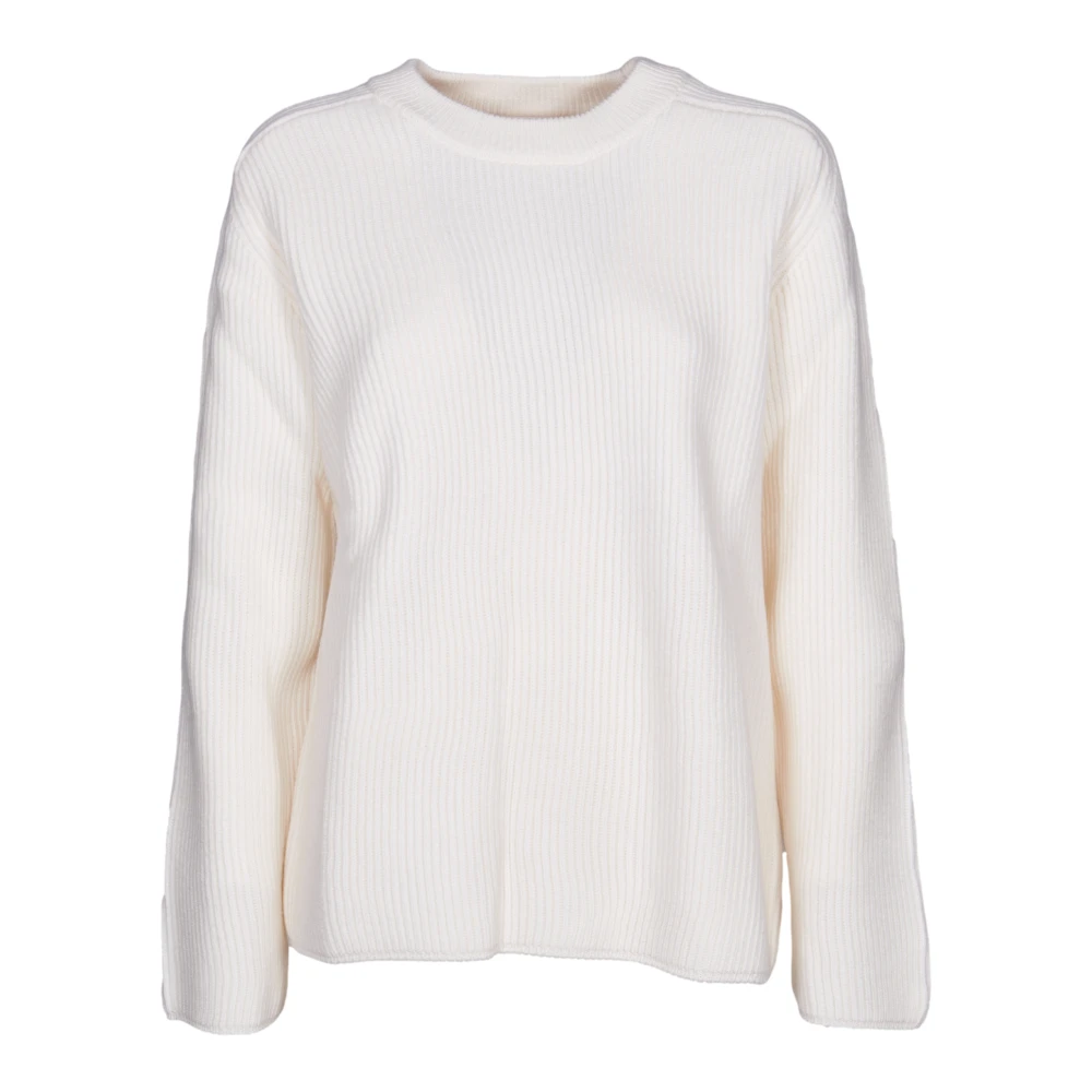 Michael Kors Women's Beige Cream Knitwear Jumper - Round-Neck Knitwear - M - Knitwear