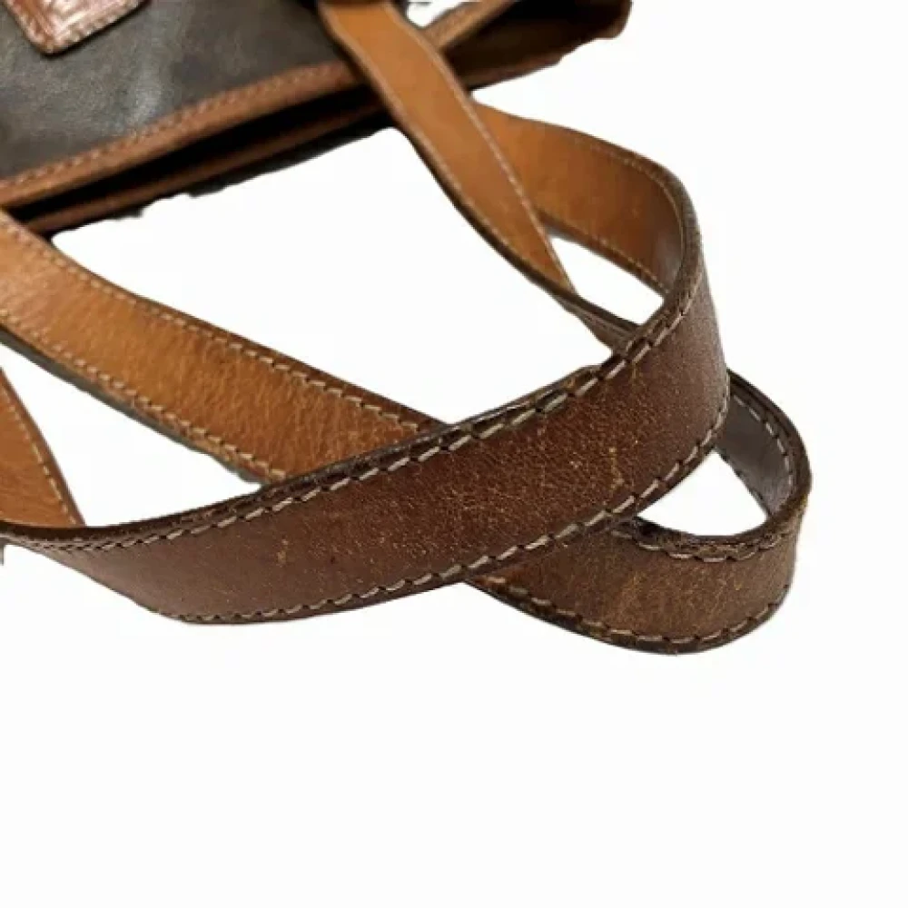 Celine Vintage Pre-owned Fabric celine-bags Brown Dames