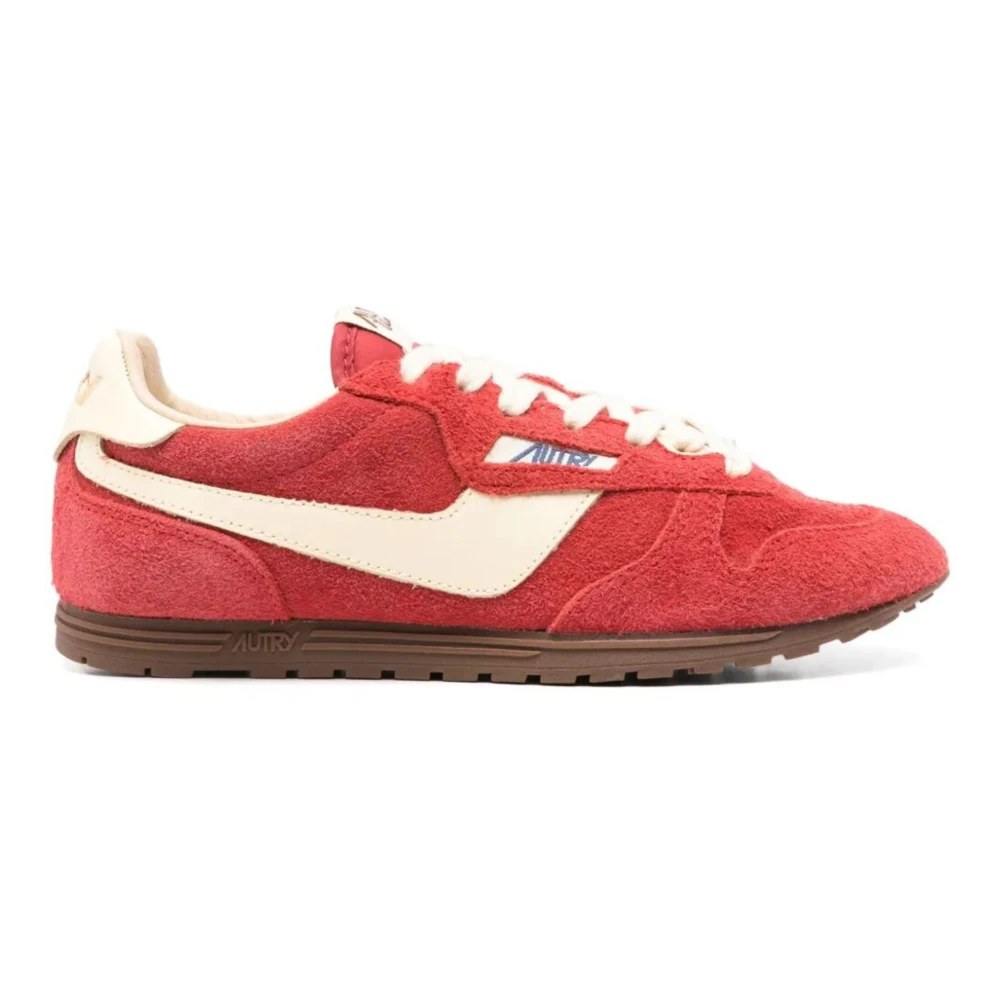 Autry Windspin Low Sneakers Dames Schoenen Rood
