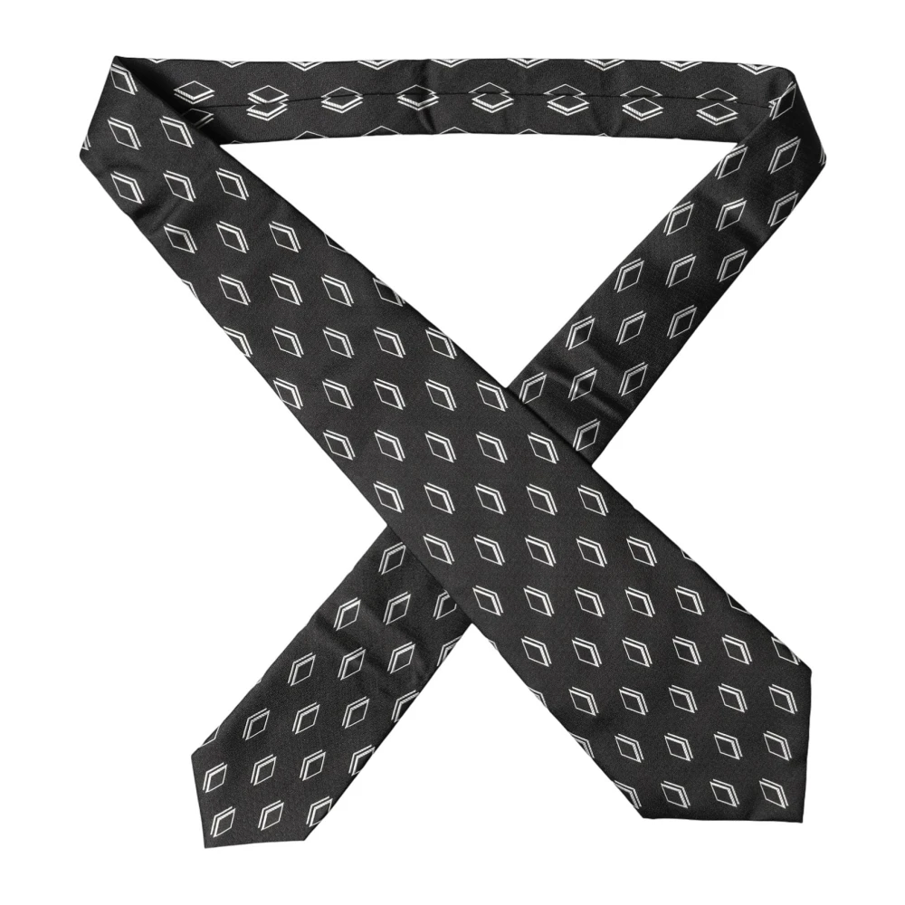 Dolce & Gabbana Women's Black Necktie - Ties - One Size - Accessories