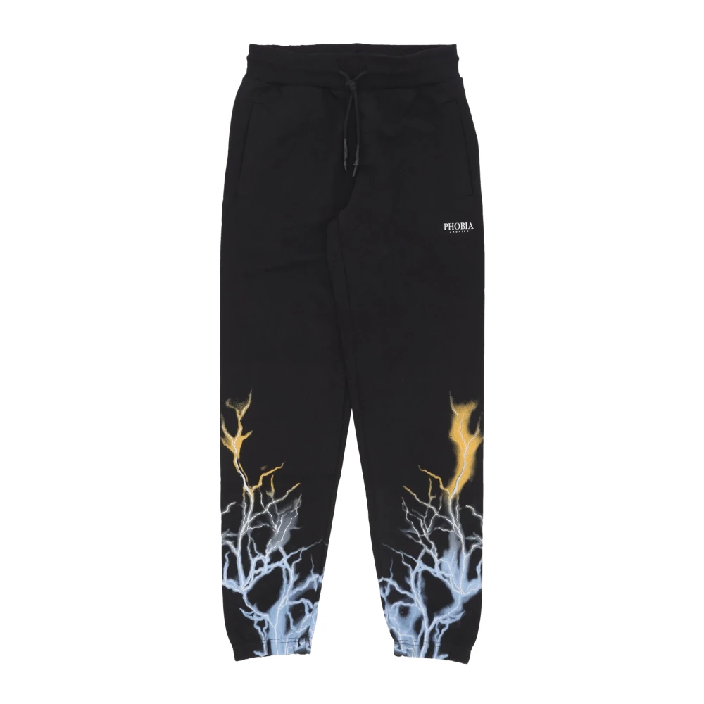 Phobia Archive Uomo Nero Pantaloni, L, New,