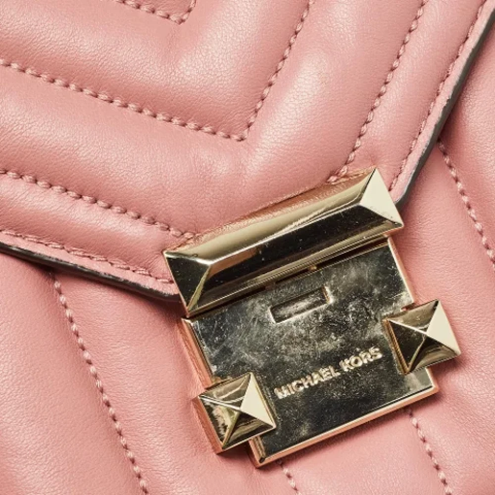 Michael Kors Pre-owned Leather shoulder-bags Pink Dames