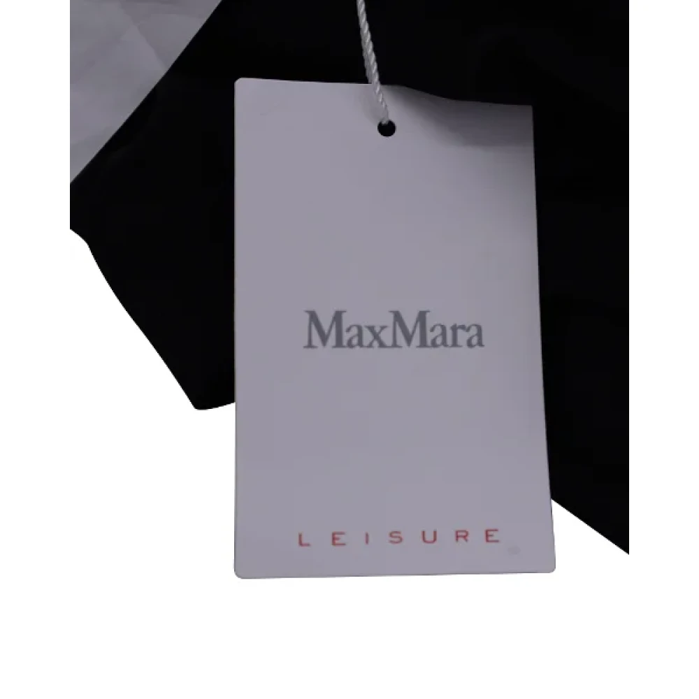 Max Mara Polyester bottoms Black Dames