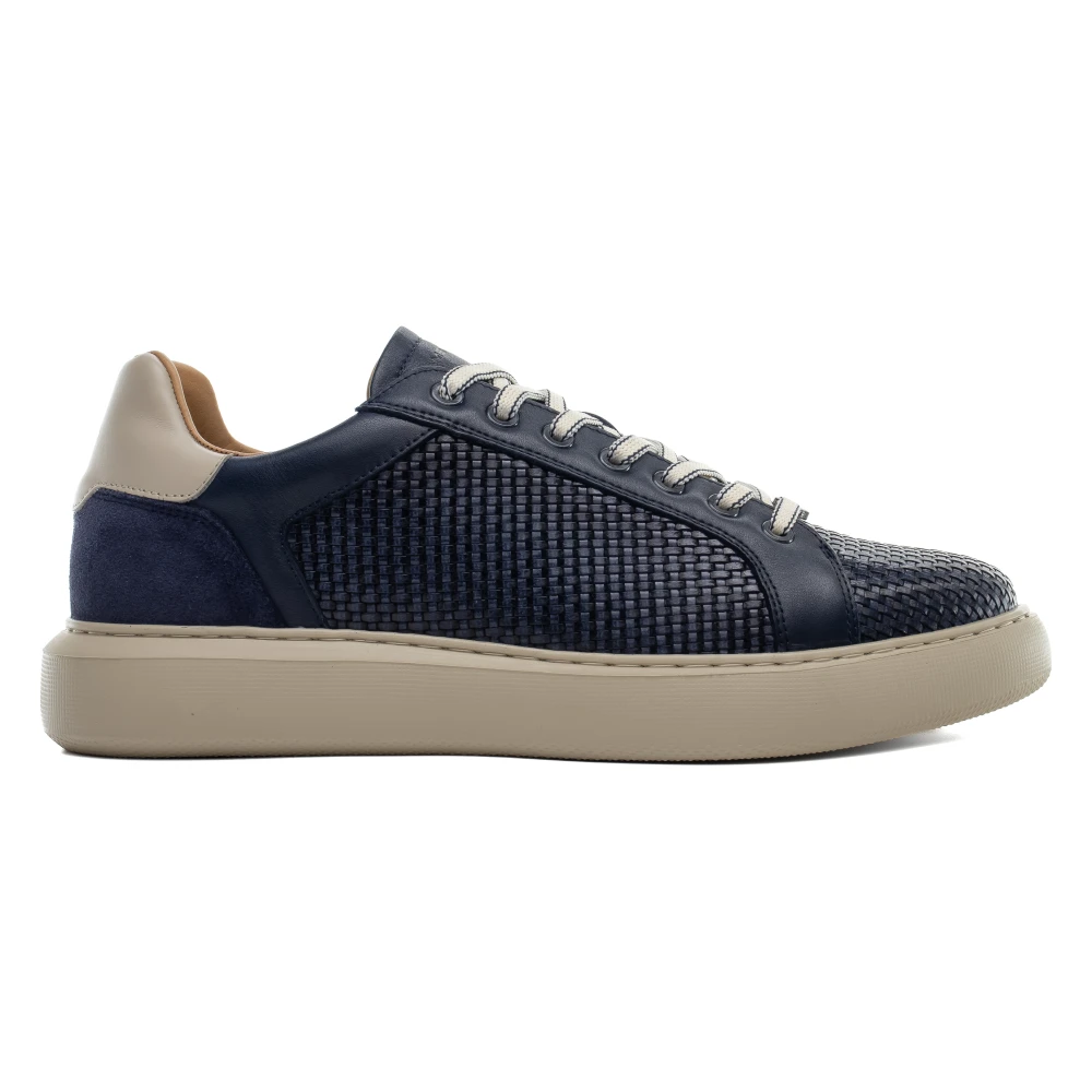 Ambitious Eclipse Textured Sneaker Heren Schoenen Blauw