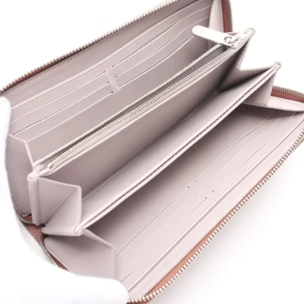 Louis Vuitton Vintage Pre-owned Leather wallets Pink Dames