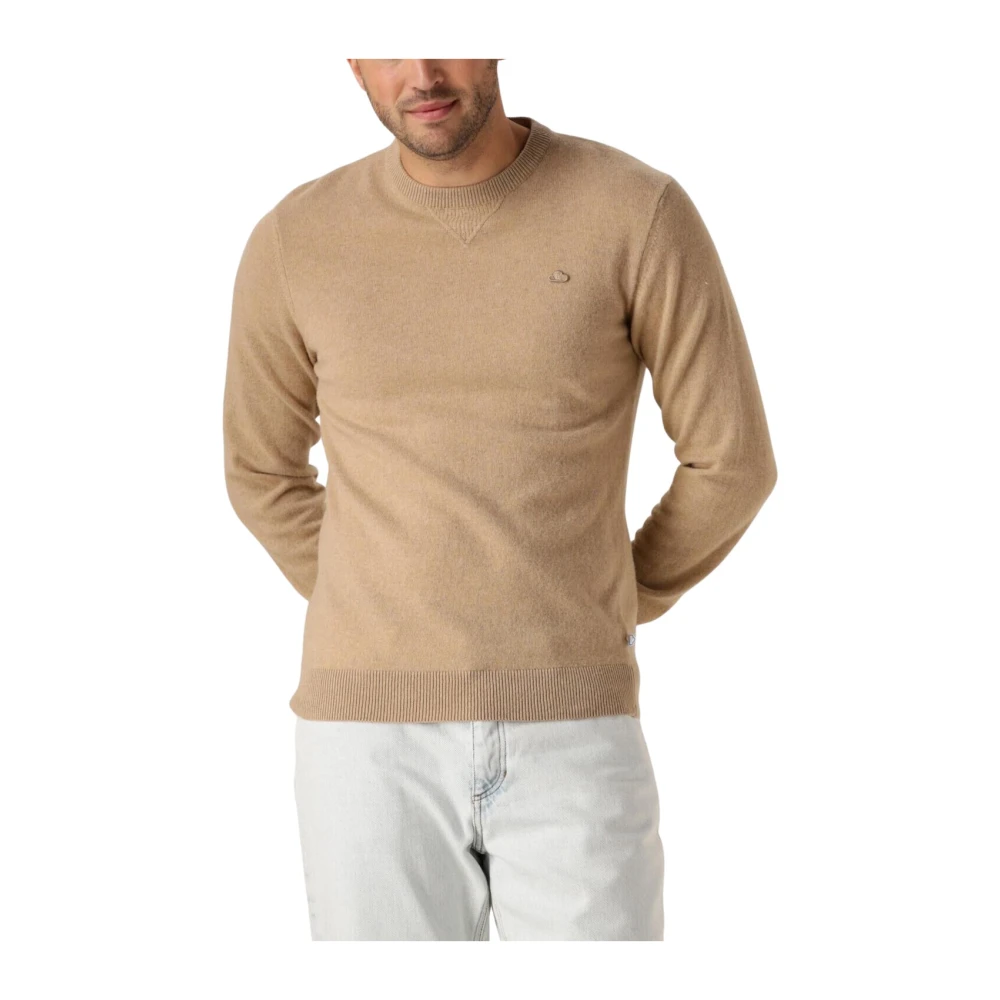 The GoodPeople Beige Knox Trui voor Heren Beige Heren
