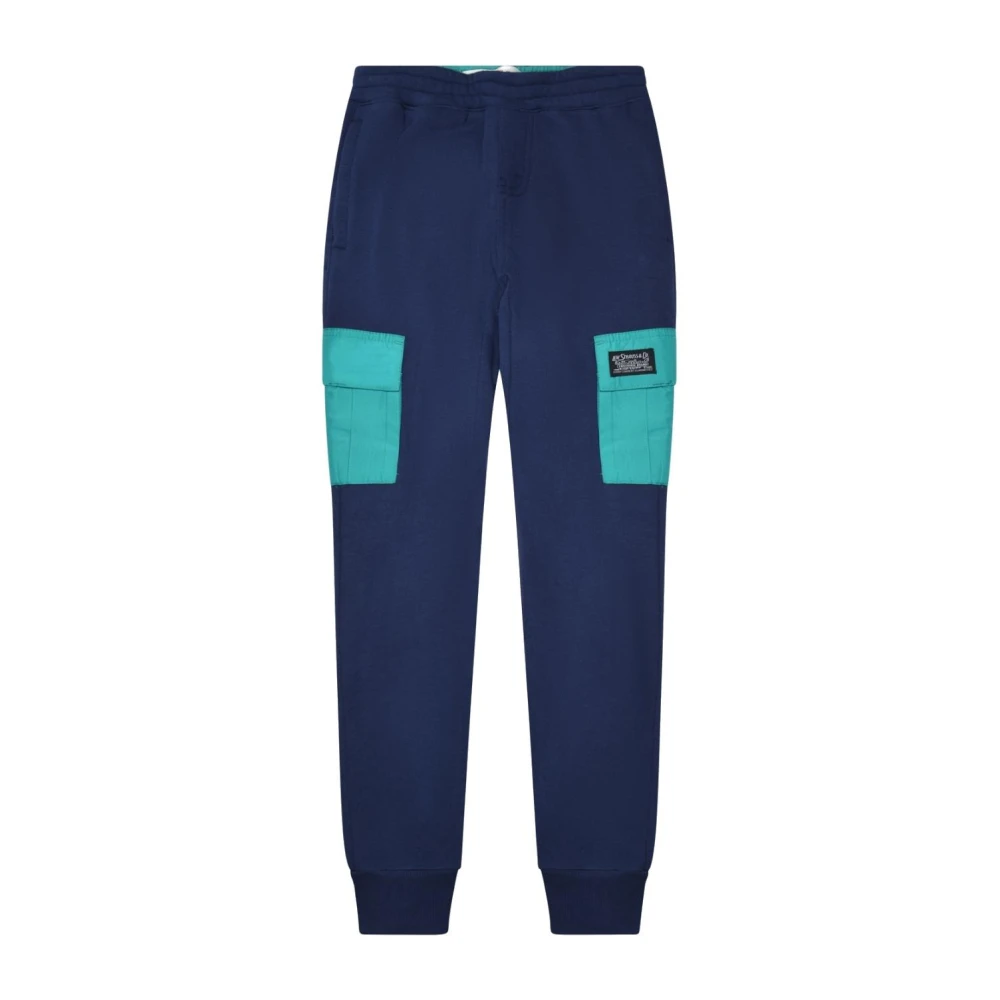 Levi's Boys Blue Sweatpants, 14 Y, Jogger Trousers