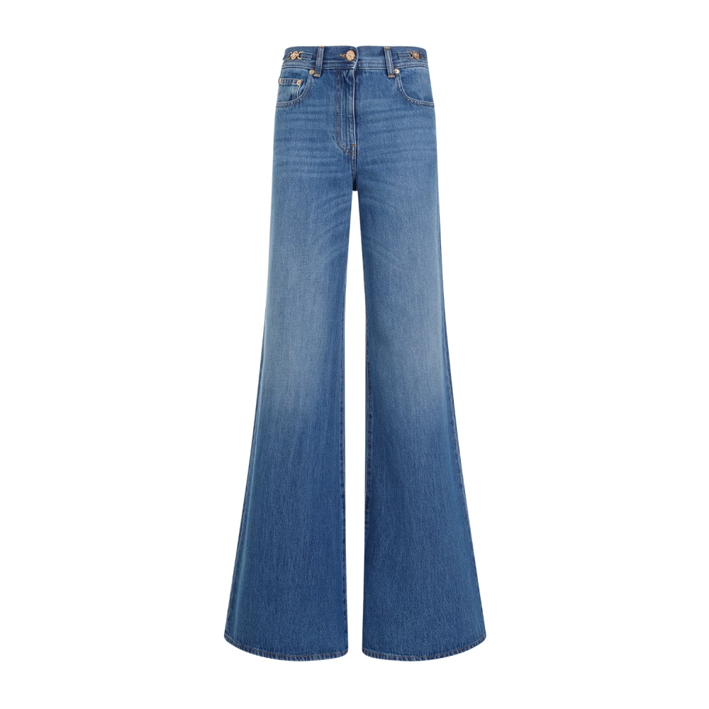 Versace Flared Jeans Blue, Dam