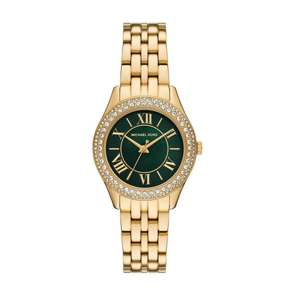 Michael Kors Donna Oro Logio Da Mk4870 Harlowe Quadrante Verde - Immagine 2