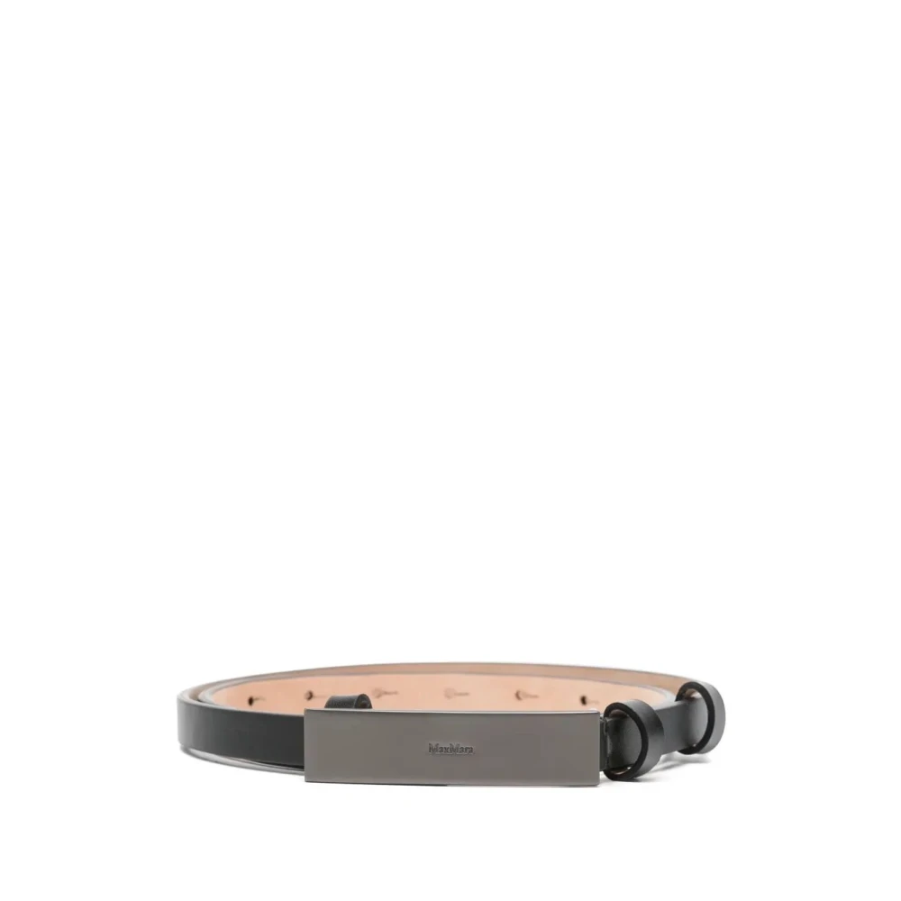 Max Mara Women's Black Classic Belt