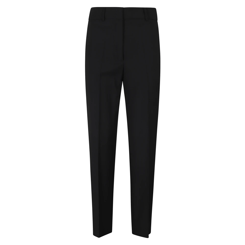 Seventy Donna Nero - Pantaloni Lana Neri Freschi - Trousers - 2XS