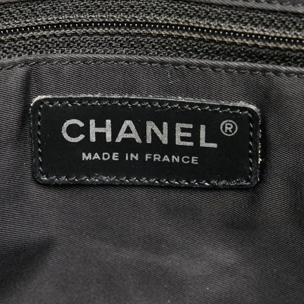 Chanel Vintage Pre-owned Canvas chanel-bags Brown Dames