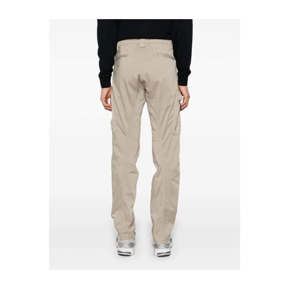 C.P. Company Cargo broek in grijs katoenmix Gray Heren