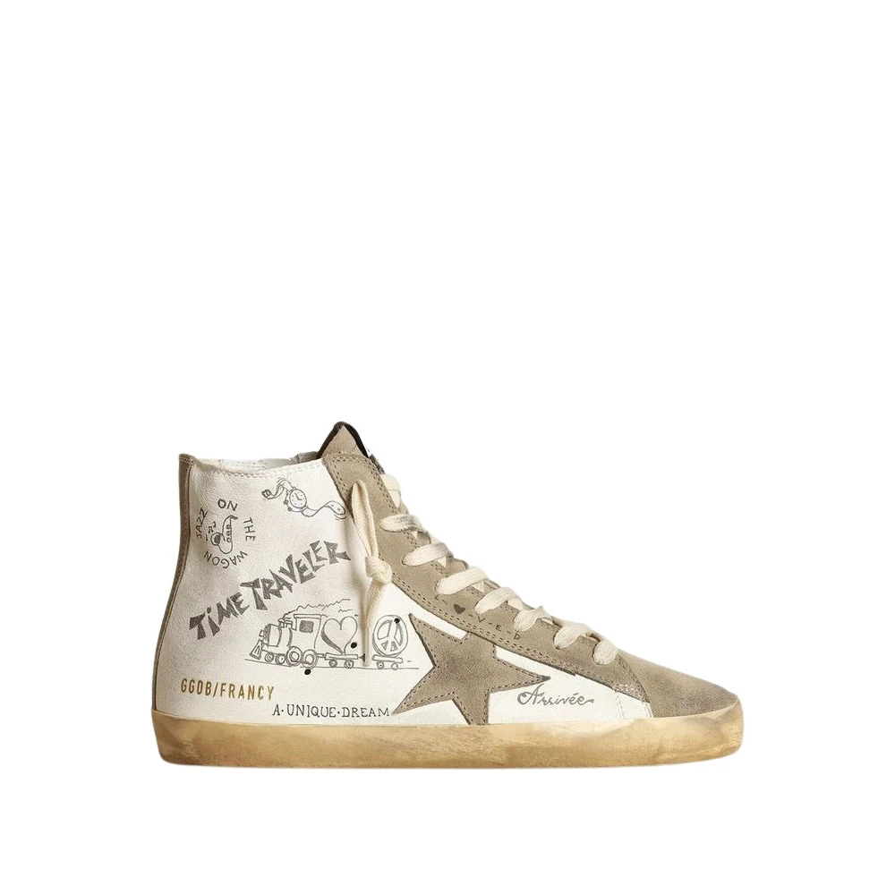 Golden Goose Francy Sneakers Dames Schoenen Wit