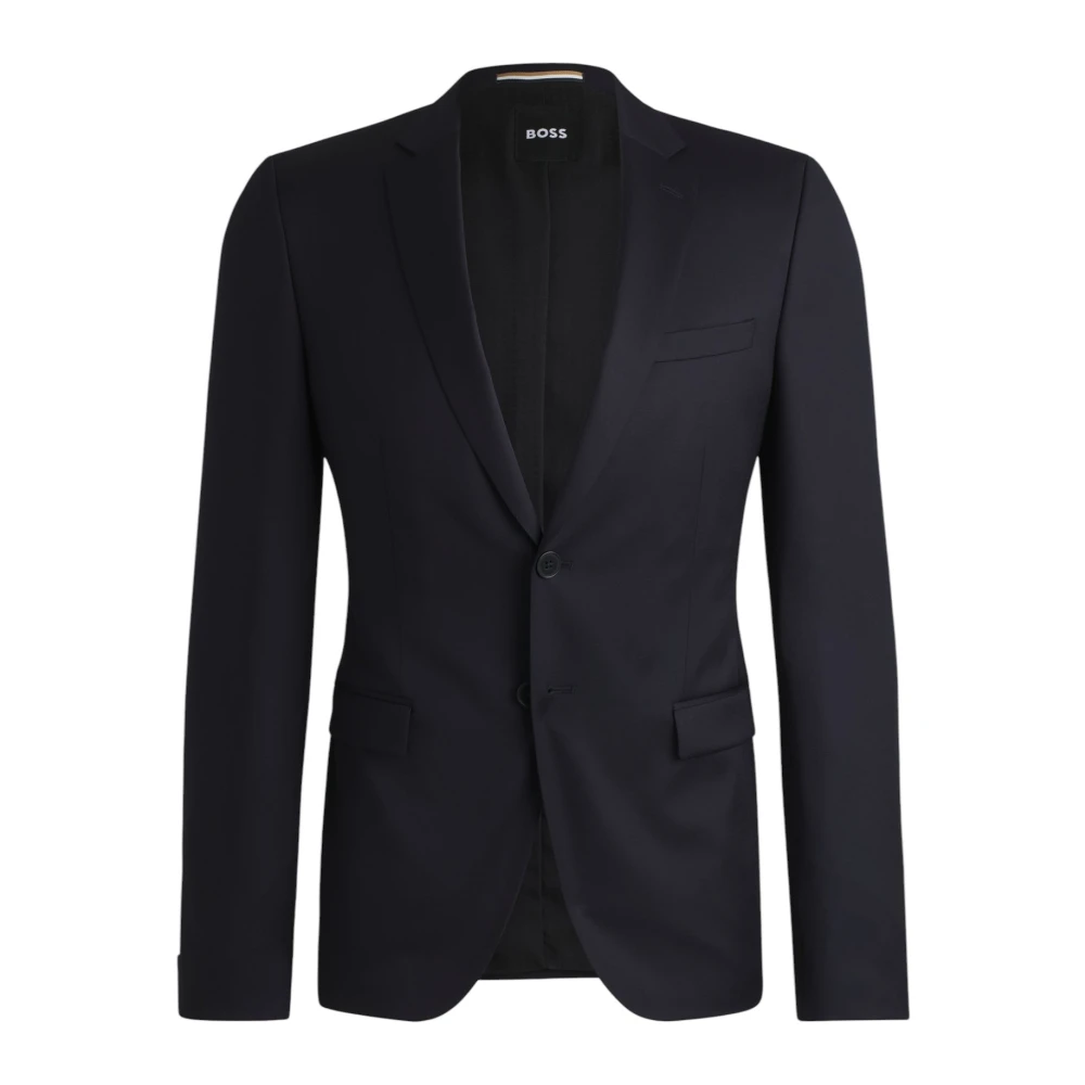Hugo Men's Blue Blazers, S, Stylish 100% Wool Jumper