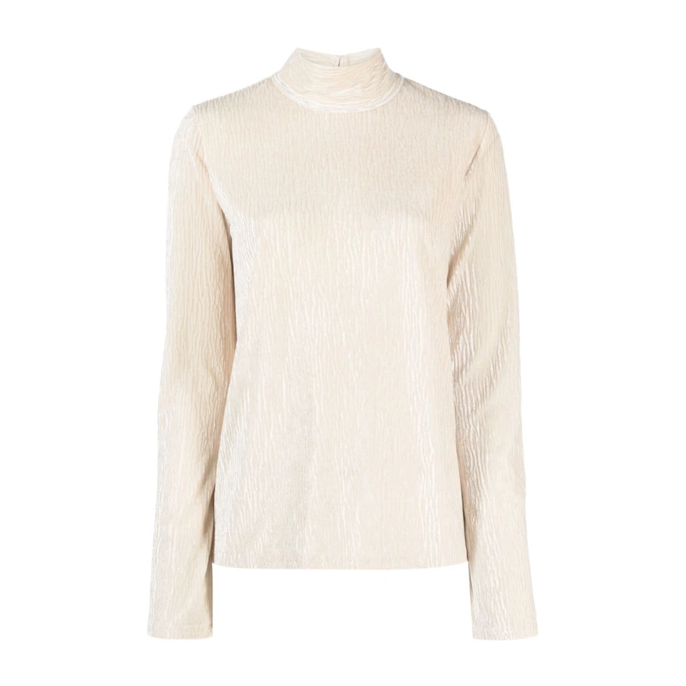 Forte Gezellige en stijlvolle Ivory Sweater Beige Dames