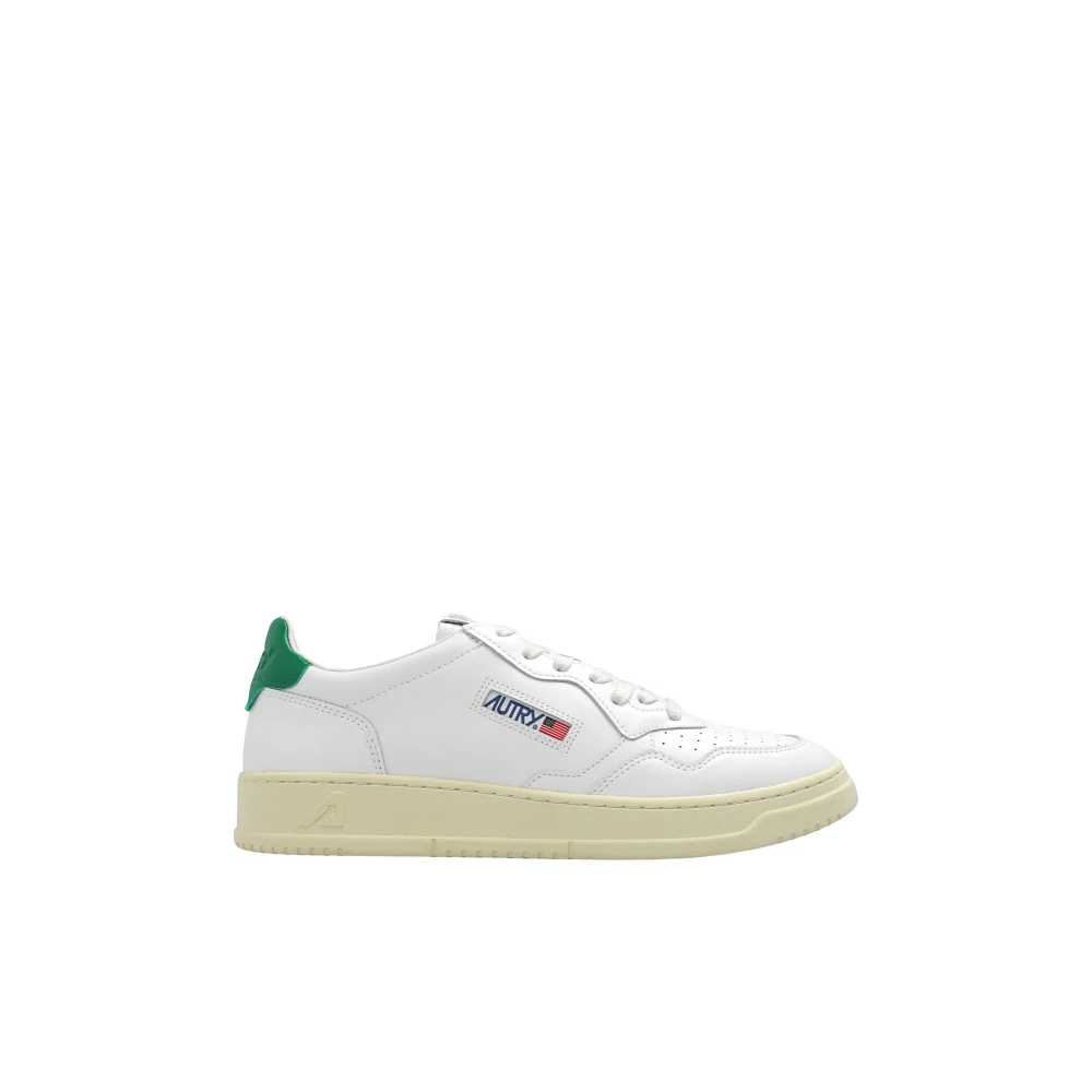 Autry Men's White Sneakers, 7 Uk, Medalist Low Trainers