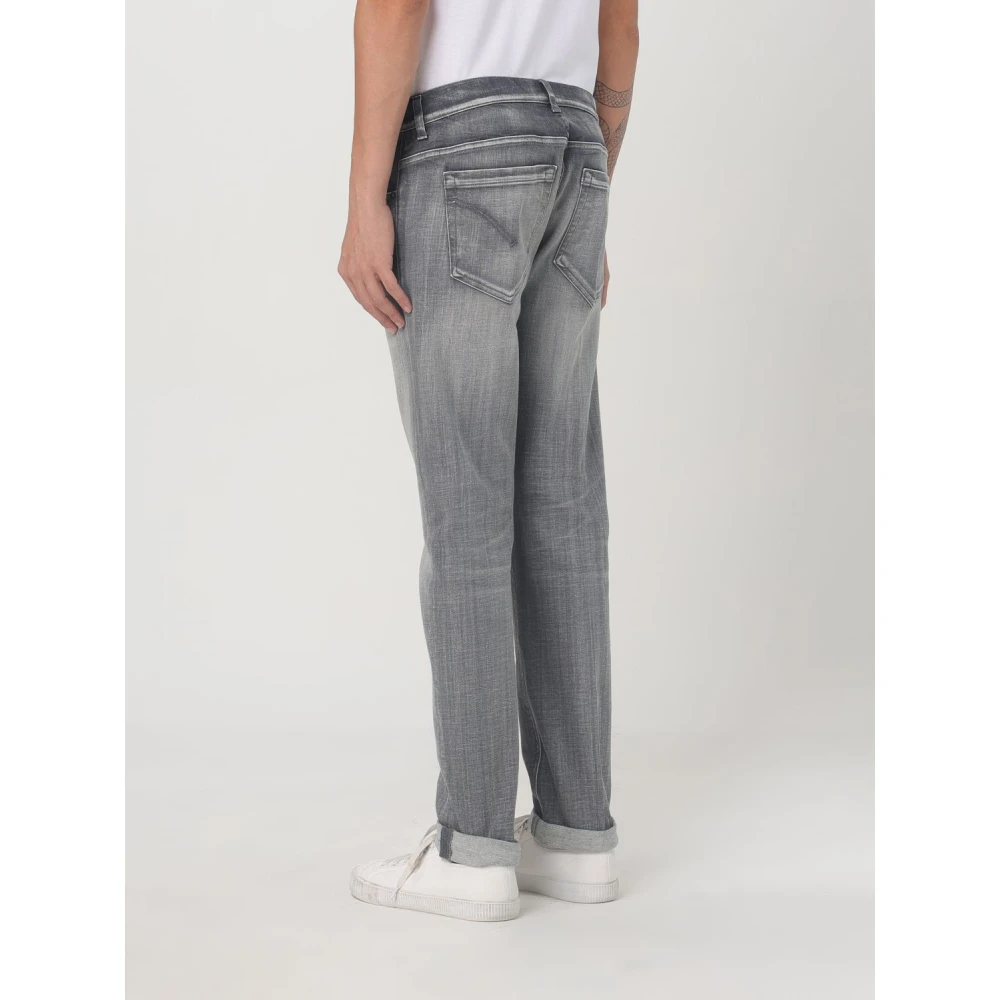 Dondup George Denim Gebruikt Effect Broek Gray Heren