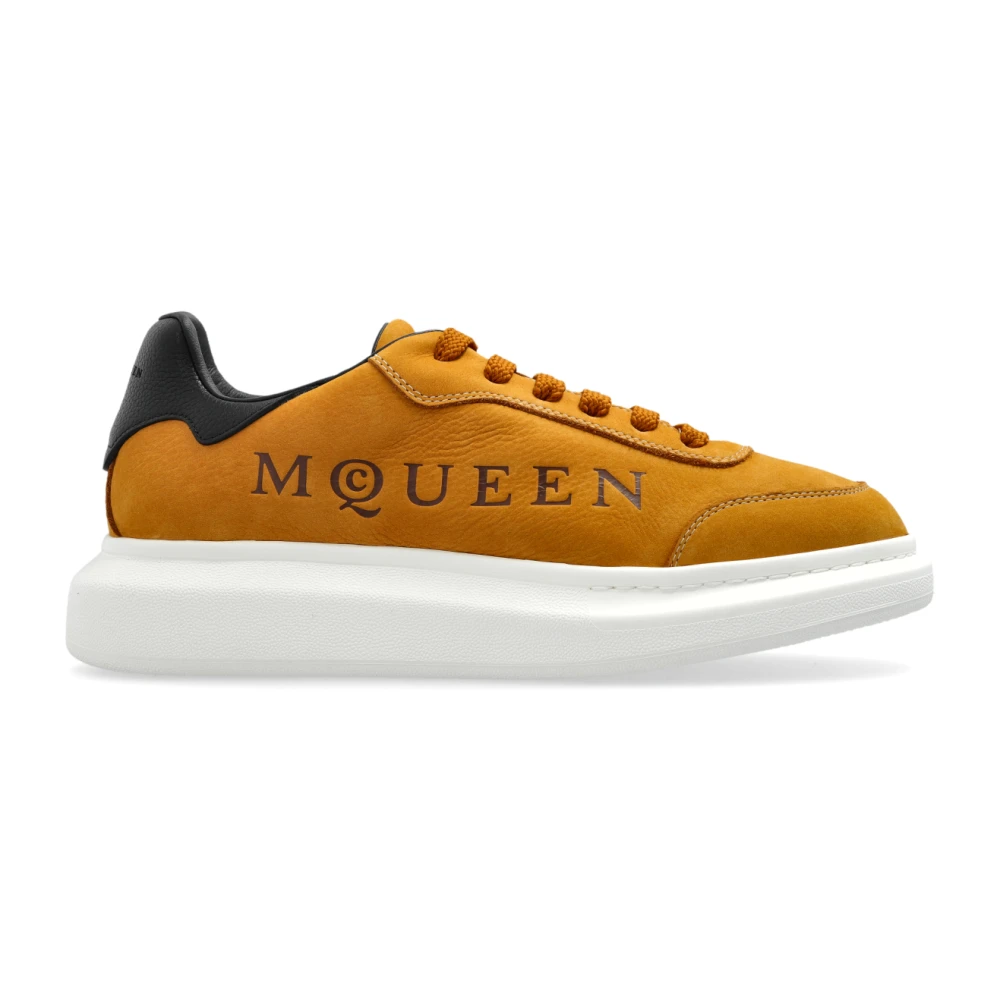Alexander McQueen Sportschoenen met logo Heren Schoenen Bruin